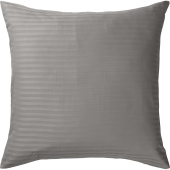 Наволочка Verossa Gray 70x70 см страйп 125 г/кв.м серая (2 штуки в  упаковке)