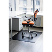 Коврик напольный для паркета/ламината Easy Chair черный (прямоугольный,  полипропилен, 900х1200 мм)