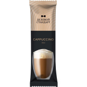 Кофе порционный Деловой Стандарт 3в1 Cappuccino (50 штук по 18 г) купить в интернет-магазине товаров для офиса и дома ТопГрад с доставкой