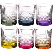 Набор стаканов для виски RCR Brillante Color 340 мл (6 штук в упаковке) Набор стаканов для виски RCR Brillante Color 340 мл (6 штук в упаковке)