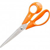 Ножницы Attache Orange 203 мм с пластиковыми анатомическими ручками оранжевого цвета