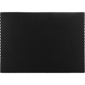 Коврик входной (придверный) ячеистый (ромб) грязезащитный 48x68 см серый