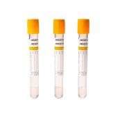Вакуумные пробирки Lab-Vac с активатором свертывания и гелем 6 мл пластик (100 штук в упаковке) купить в интернет-магазине товаров для офиса и дома ТопГрад с доставкой