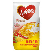 Хлопья кукурузные Любятово 600 г купить в интернет-магазине товаров для офиса и дома ТопГрад с доставкой