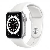 Смарт-часы Apple Watch Series 6 белые