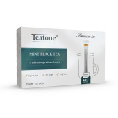 Чай черный Teatone Mint Black Tea 100 стиков