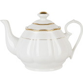 Чайник Nouvelle Home White Chic 1350 мл золотистый/белый Чайник Nouvelle Home White Chic 1350 мл золотистый/белый