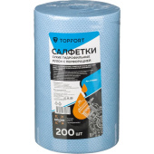 Салфетки сухие для протирки автомобиля TOPFORT 320x300 мм (200 штук)