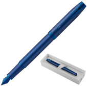 Ручка перьевая Parker IM Professionals Monochrome Blue цвет чернил синий цвет корпуса синий металлик (артикул производителя 2172963)