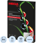 Пленка-пакет для ламинирования ProMega office 216x303 мм (А4) 75 мкм глянцевая (50 штук в упаковке)