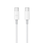 Кабель Xiaomi ZMI USB Type-C - USB Type-C 1.5 метра (AL301 White) Кабель Xiaomi ZMI USB Type-C - USB Type-C 1.5 метра (AL301 White)
