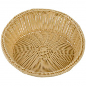 Корзина для хлеба Gastrorag плетеная круглая пластиковая диаметр 31 см высота 12/5 см