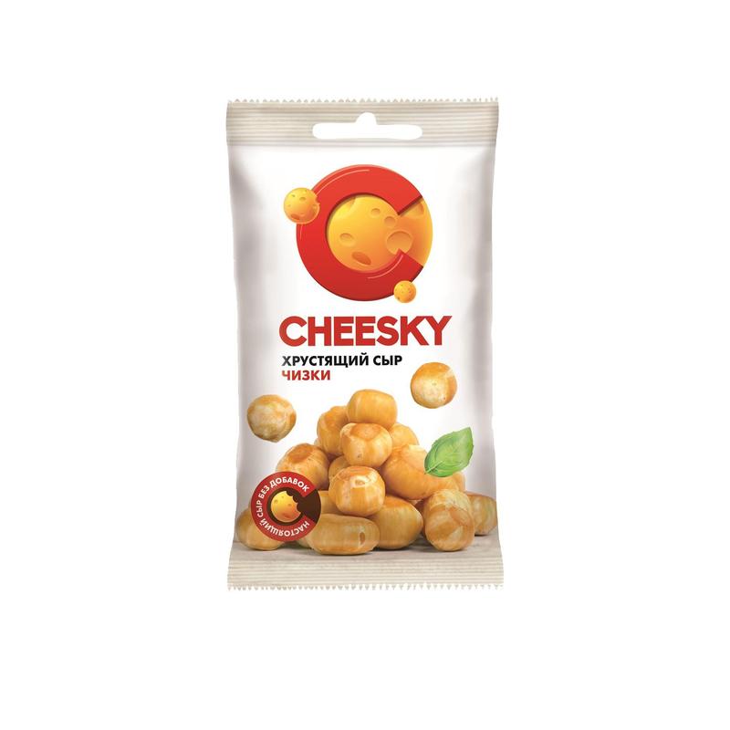 Снеки Cheesky Сыр хрустящий 22 г