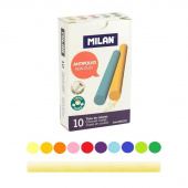 Мел Milan цветной 10 штук