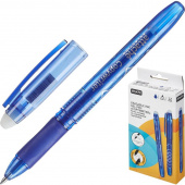 Ручка гелевая со стираемыми чернилами Attache Selection синяя (толщина линии 0.4 мм)