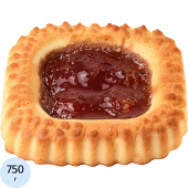 Печенье сдобное Деловой Стандарт Лукошко вишня-черешня 750 г купить в интернет-магазине товаров для офиса и дома ТопГрад с доставкой