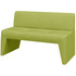 Модуль диван прямой двухместный Kit светло-зеленый (ткань) купить в интернет-магазине товаров для офиса и дома ТопГрад с доставкой