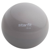 Медбол Starfit GB-703 6 кг серый купить в интернет-магазине товаров для офиса и дома ТопГрад с доставкой