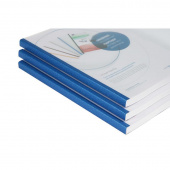 Обложки комбинированная Unibind Flex/Plus прозрачные белые (корешок 10мм, 66 штуки в упаковке)