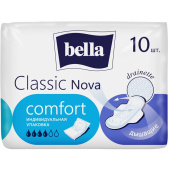 Прокладки женские гигиенические Bella Classic Nova Сomfort (10 штук в упаковке)