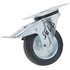 Колесо для тележки поворотное с тормозом 100 мм (1027195) купить в интернет-магазине товаров для офиса и дома ТопГрад с доставкой