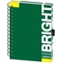 Бизнес-тетрадь Mariner Bright А5 120 листов зеленая в клетку на спирали  (148х205 мм)