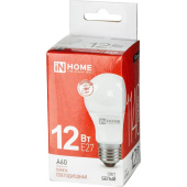 Лампа светодиодная In Home LED-A60-VC груша 12Вт 4000K 1140Лм 220В 4690612020242