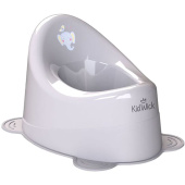 Горшок туалетный Kidwick Улитка (серый/темно-серый, 290х350х220 мм)