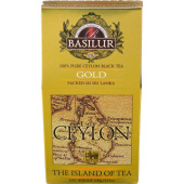 Чай листовой черный Basilur The Island of Tea Gold Ceylon 100 г