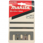 Нож для рубанка твердосплавный 82мм 2шт/уп Makita D-07951