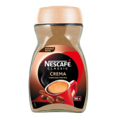 Кофе растворимый Nescafe Classic Crema 95 г (стеклянная банка) купить в интернет-магазине товаров для офиса и дома ТопГрад с доставкой