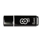 Флеш-память USB 2.0 8 Гб SmartBuy Glossy series (SB8GBGS-K)