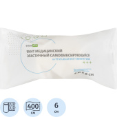 Бинт самофиксирующийся 4 м x 6 см