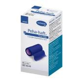 Бинт самофиксирующийся Hartmann Peha-Haft синий 10 см x 4 м