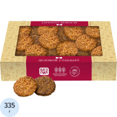 Печенье сдобное Деловой Стандарт Десертное 335 г купить в интернет-магазине товаров для офиса и дома ТопГрад с доставкой