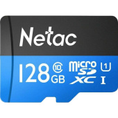 Карта памяти 128 ГБ microSDXC Netac P500 Standard UHS-I U1 (NT02P500STN-128G-R)