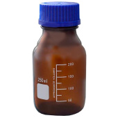 Банка с делениями темное стекло 250 мл купить в интернет-магазине товаров для офиса и дома ТопГрад с доставкой