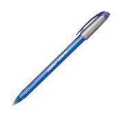 Ручка шариковая одноразовая Unimax Trio DC tinted синяя (толщина линии 0.5 мм)