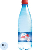 Вода питьевая Arctic газированная 0.5 л купить в интернет-магазине товаров для офиса и дома ТопГрад с доставкой
