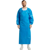 Фартук защитный Робин 2 полиуретановый синий 0.22 мм с рукавами купить в интернет-магазине товаров для офиса и дома ТопГрад с доставкой