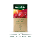 Чай ягодный фруктовый Greenfield Summer Bouquet 25 пакетиков (малина)