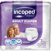 Подгузники-трусы для взрослых Incoped XL (7 штук в упаковке)