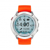 Смарт-часы Geozon Hybrid Silver G-SM03SVR серебристые/оранжевые