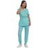 Костюм медицинский женский м24-КБР бирюзовый (размер 104 (52), рост  158-164) купить в интернет-магазине товаров для офиса и дома ТопГрад с доставкой