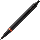 Ручка шариковая Parker IM Professionals Flame Orange BT цвет чернил синий цвет корпуса черный (артикул производителя 2172946)