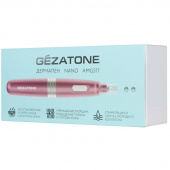 Прибор Gezatone AMG517Nanopen для ухода и массажа лица розовый