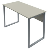 Стол ученический двухместный О-образные опоры (серый, рост 6)