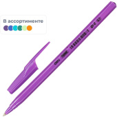Ручка шариковая неавтоматическая Deli Think синяя (толщина линии 0.5 мм, EQ1-C)