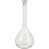 Колба мерная с пластиковой пробкой 2-500 ПП купить в интернет-магазине товаров для офиса и дома ТопГрад с доставкой