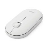 Мышь беспроводная Logitech Pebble M350 белая (910-005716)